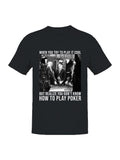 Poker Humor: Playing It Cool Comedy Men's T-shirt