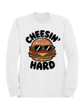 Cheesin' Hard Burger Fun Women's Sweatshirt