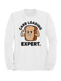 Carb Loading Expert Bread Humor Women's Sweatshirt