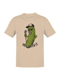 Cool Pickle "Dill With It" Fun Men's T-shirt