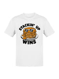Stackin' Up Wins Pancake Fun Men's T-shirt