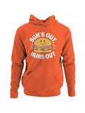 Sun’s Out, Buns Out Burger Men's Hoodie