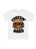 Cheesin' Hard Burger Fun Youth's T-shirt