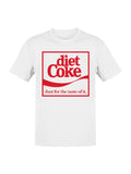 Officially Licensed Diet Coke Classic Men's T-shirt