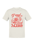 Officially Licensed Diet Coke Need a Diet Coke Vintage Men's T-shirt