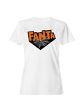 Officially Licensed Fanta Fantasmic Haunt Spiderweb Theme Women's T-shirt