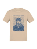 Van Gogh Postman Sketch Art Men's T-shirt
