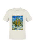 Vincent van Gogh Cypress Landscape Men's T-shirt