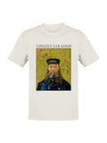 Van Gogh's The Postman Portrait Men's T-shirt