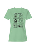 Types of Cats Illustrated Humor Women's T-shirt