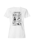 Types of Cats Illustrated Humor Women's T-shirt